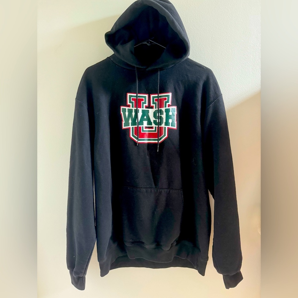 Wash U Black Hoodie - worn just 4-6x.